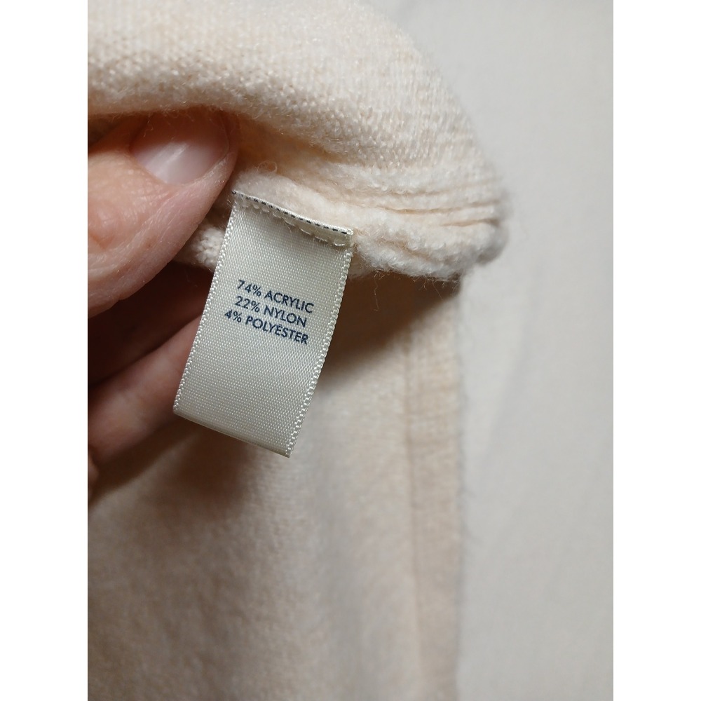 Bke elan asymmetrical Turtleneck sweater small soft quiet luxery - Picture 7 of 9